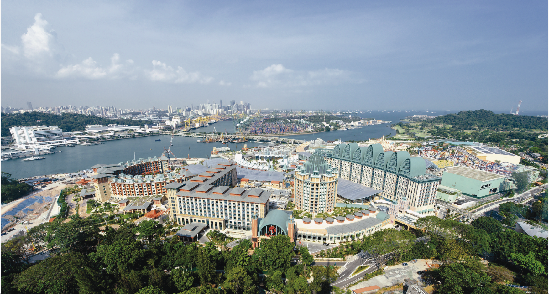 新加坡圣淘沙环球影城工程